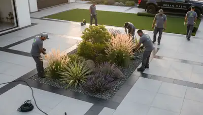 Professional landscaping services in Grand Rapids, MI creating vibrant outdoor spaces