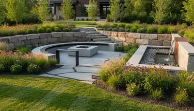 Landscaping crew serving Grand Rapids, MI with professional lawn and landscape services
