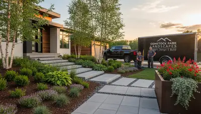 Grand Rapids, MI landscaping team providing professional lawn care and landscape maintenance services
