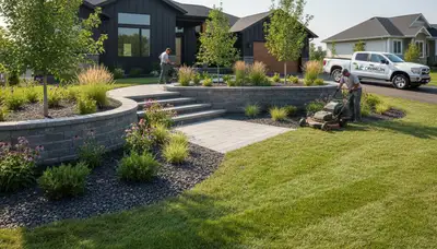Landscaping service in Grand Rapids, MI for residential and commercial outdoor maintenance
