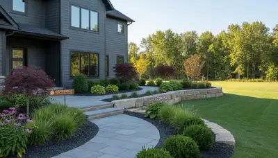 Landscaping service team in Grand Rapids, MI providing professional outdoor property care