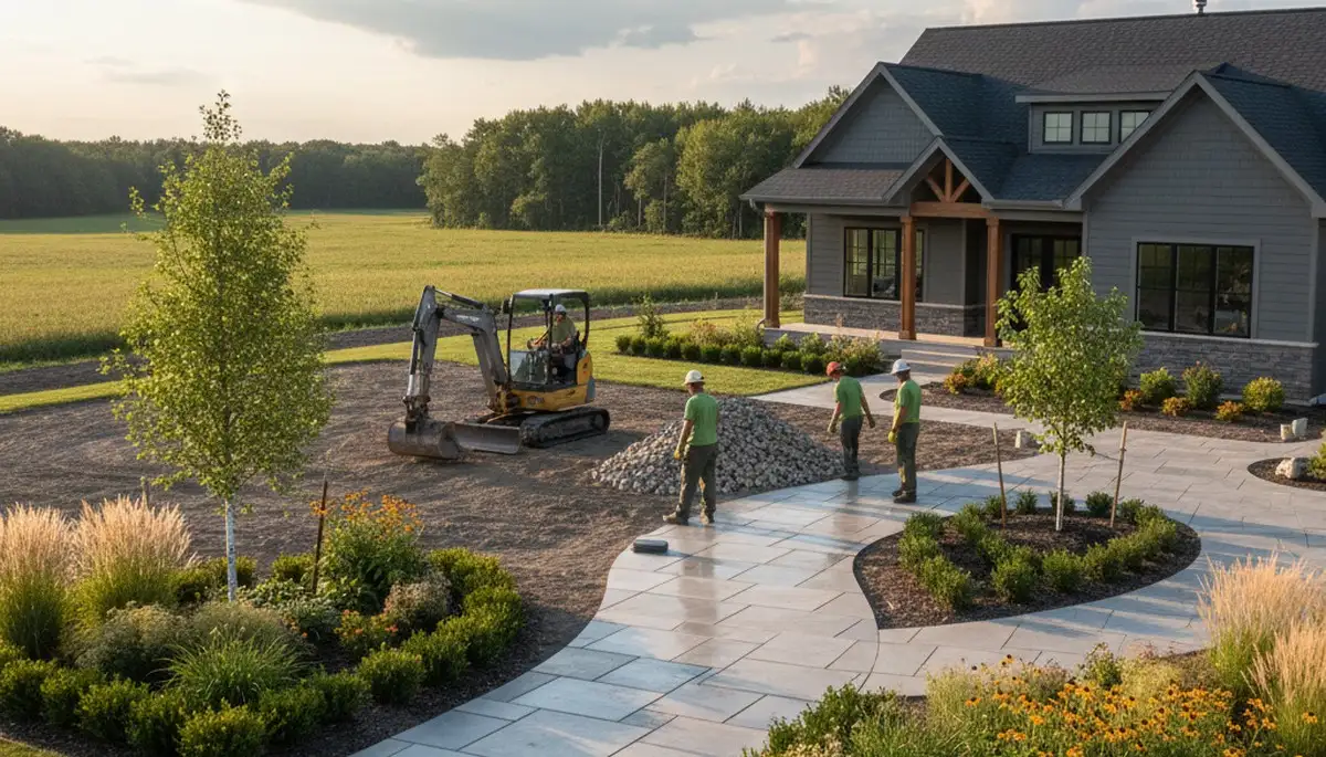 Landscaping services in Grand Rapids, MI by landscapinggrandrapidsmi.com for residential and commercial properties