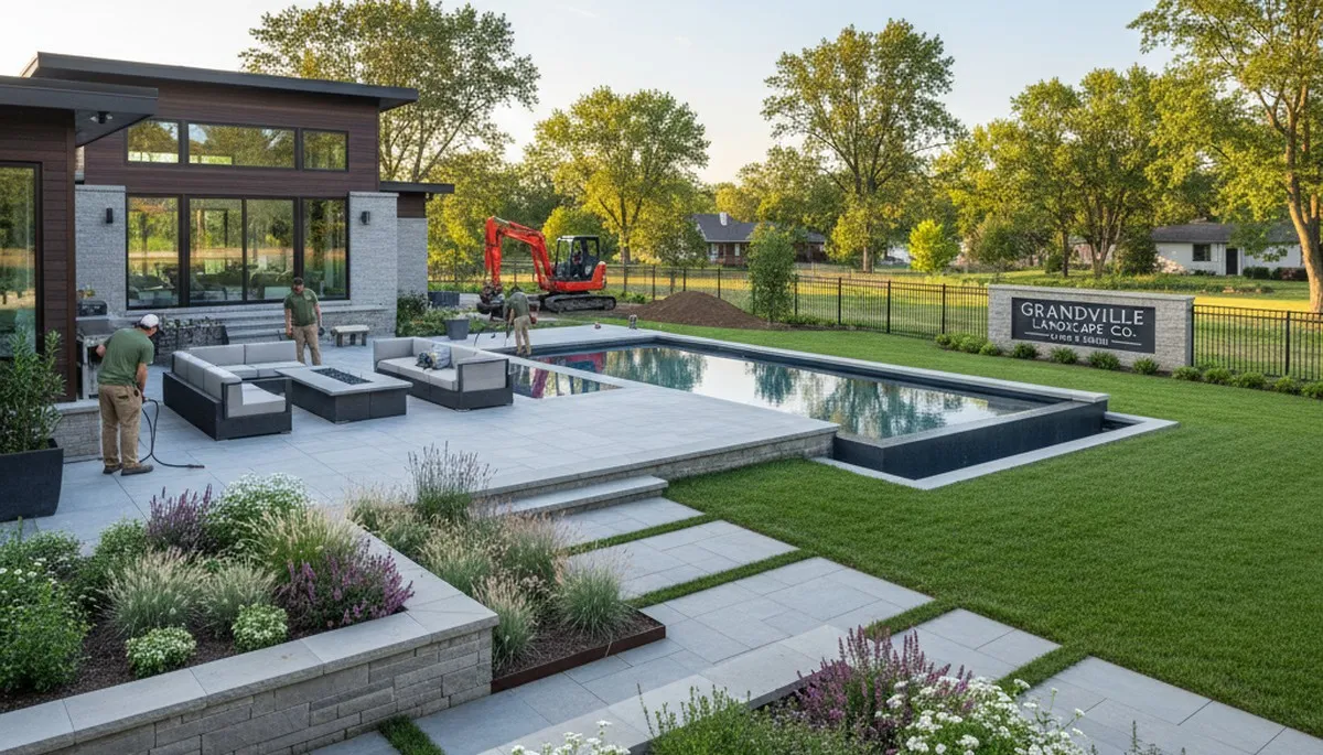 Landscaping service in Grand Rapids, MI for residential and commercial properties