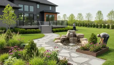 Landscaping service in Grand Rapids, MI for residential and commercial properties